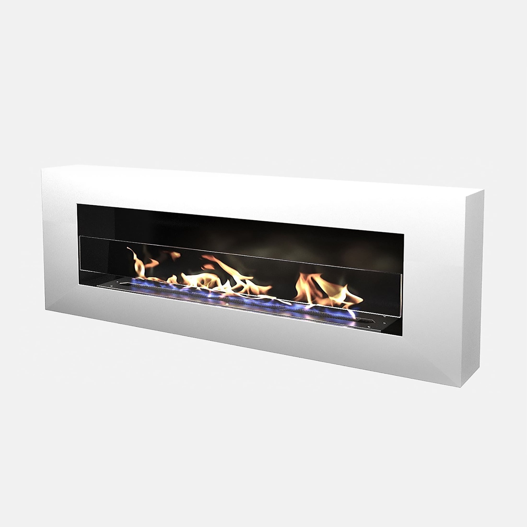 Биокамин "Русский огонь" Блонд 1500N настенный с защитным и декоративным стеклом по цене 56 350 руб.