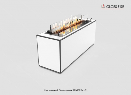 Напольный биокамин Биокамин Gloss Fire Render-m2 Напольный биокамин Биокамин Gloss Fire Render-m2 по цене 79 400 руб.