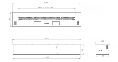 Автоматический биокамин 1600 Premium по цене 437 286 руб.