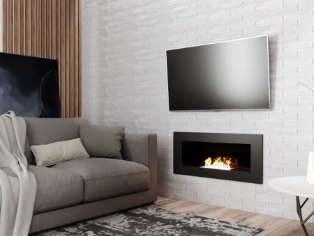 Биокамин "Русский огонь" Лайт 900V встраиваемый с защитным стеклом по цене 23 350 руб.