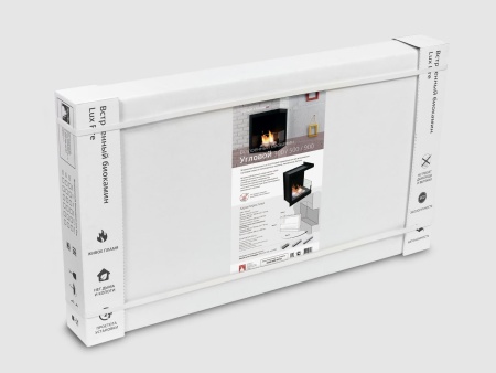 Встроенный биокамин Lux Fire Угловой 1090 S (правый угол) по цене 60 390 руб.