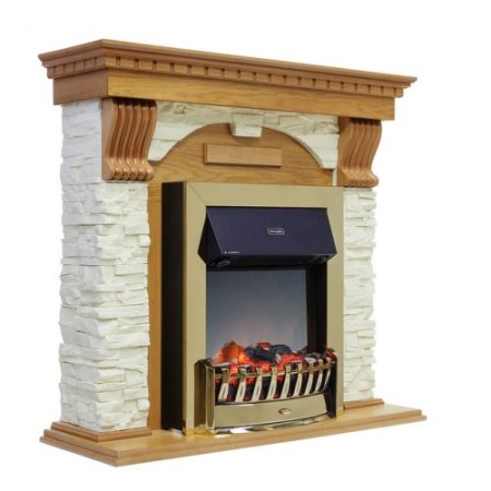 Dublin арочный сланец белый (дуб)+Lydon Brass