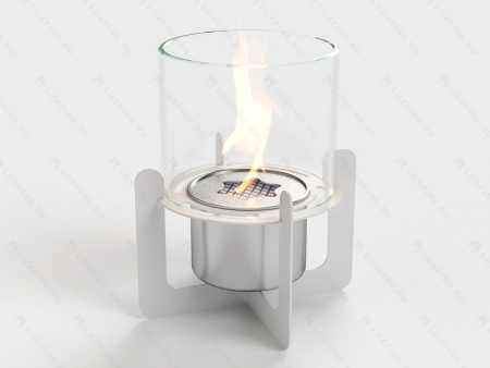 Настольный биокамин Lux Fire "Омега" (белый) по цене 9 196 руб.