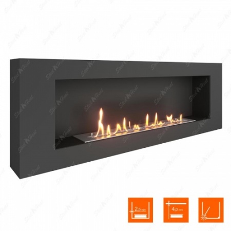 Биокамин SteelHeat WALL 1200 по цене 34 080 руб.