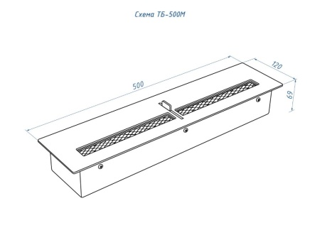 Топливный блок LUX FIRE 500 М по цене 29 282 руб.