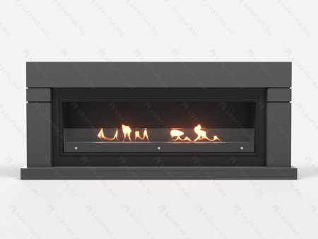 Биокамин Lux Fire с порталом Эльбрус 60, графит по цене 147 942 руб.