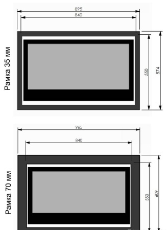 Газовый камин BellFires Unica 90