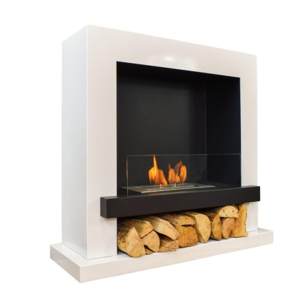 Напольный биокамин Starck белый по цене 104 000 руб.