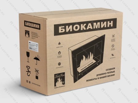 Портальный полуавтоматический биокамин Lux Fire "Фаер Бокс 3 - 33" по цене 106 480 руб.